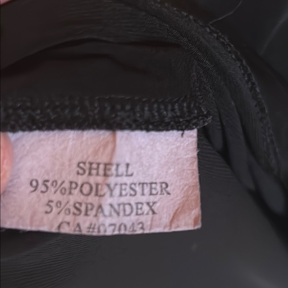 Calvin Klein Ruffle Front Black Sleeveless Top, size S - Picture 5 of 6